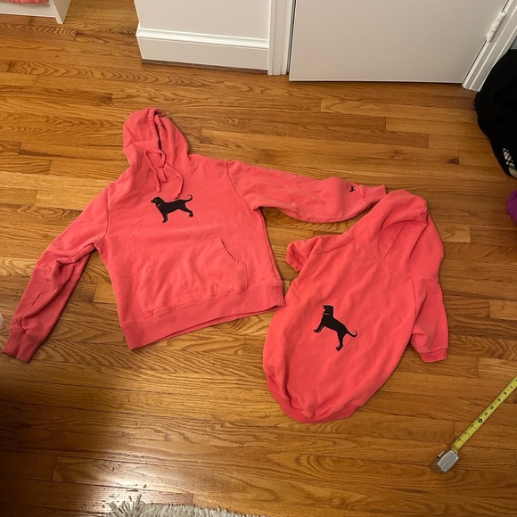 Black Dog Coral Pink Hoodie - XL - Picture 4 of 4